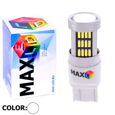 Светодиодная авто лампа W21W 7440 - Max-Visiko 54 Led 11Вт