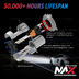 Светодиодная авто лампа H4 - NAX Mini Size FUN 55Вт (2шт)