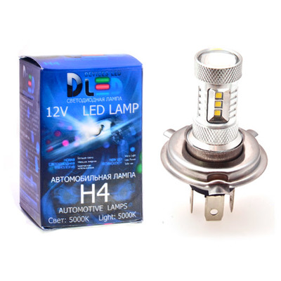 Светодиодная авто лампа H4 - Max-Samsung Chip 15Led 15Вт